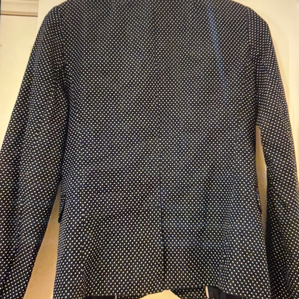 NWT J. Crew Navy Polka Dot School Boy Blazer, 0 - Picture 8 of 11
